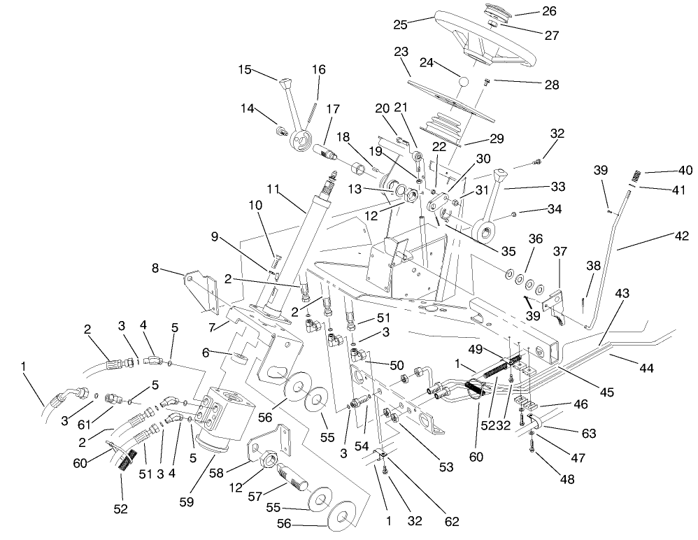 Steering Tower Assembly