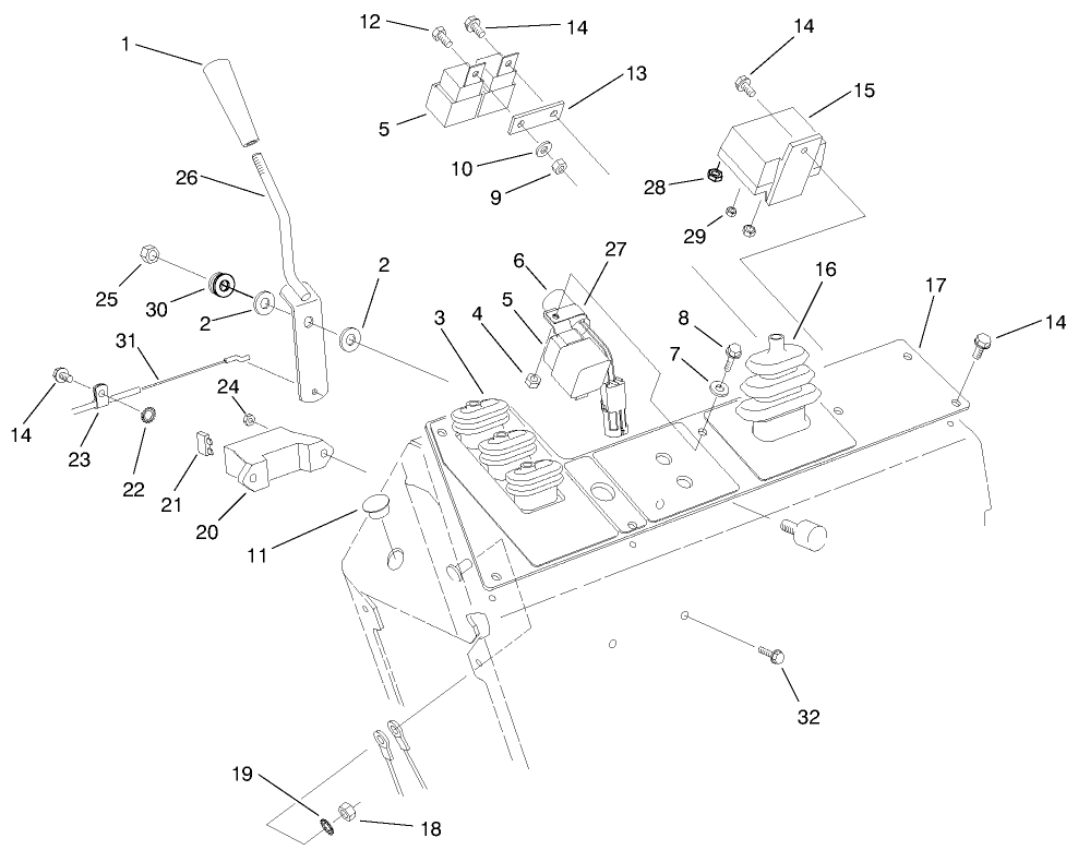 Control Console Assembly