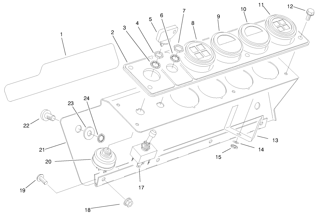 Gage Panel Assembly