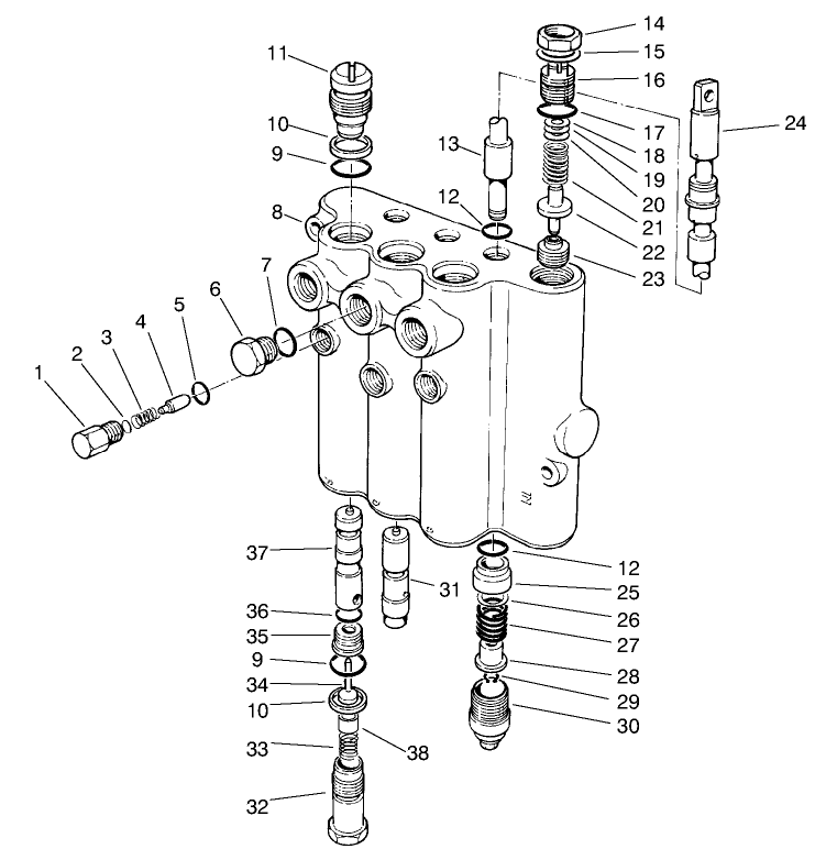 Lift Valve Assembly No. 92-7762