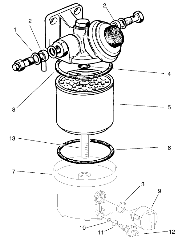 Fuel Filter Assembly No. 76-5300