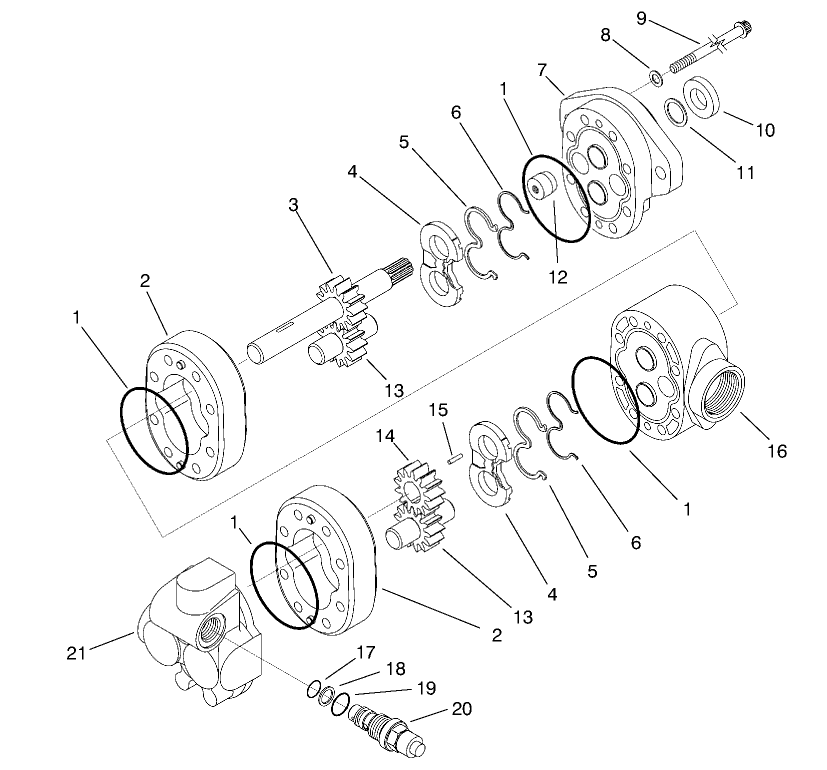 Gear Pump Assembly No. 94-8297