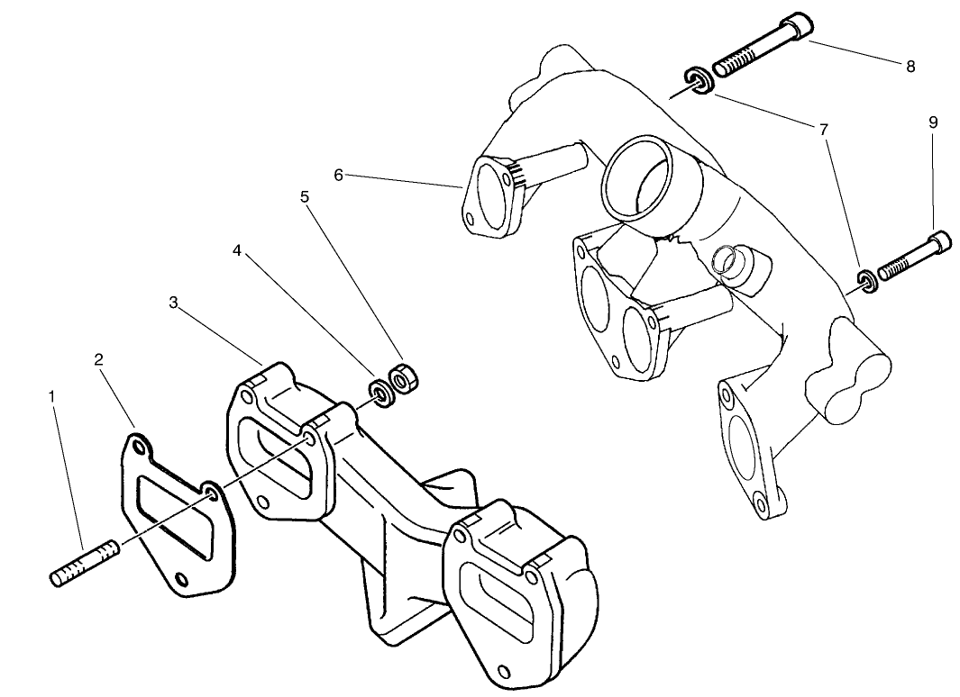Intake And Exhaust Manifold Assembly