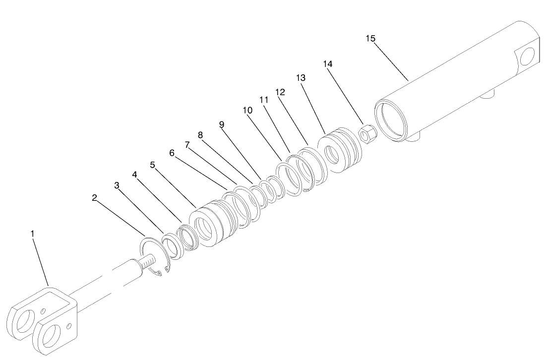 Hydraulic Cylinder No. 86-5580