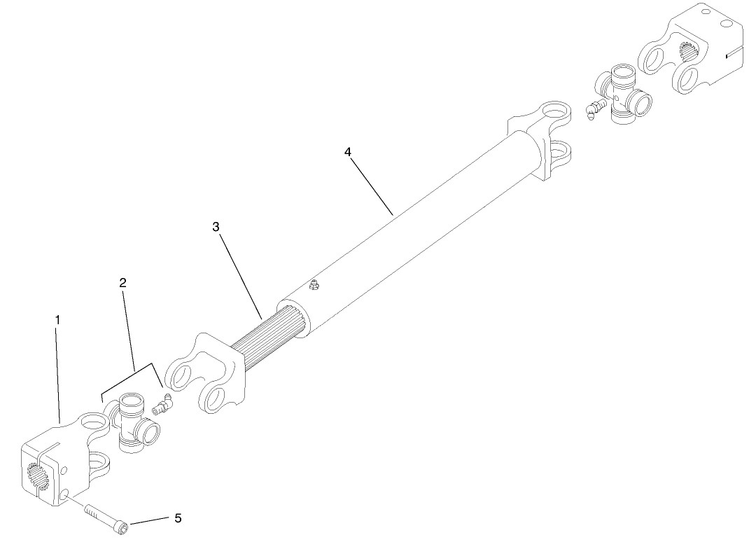 Drive Shaft Assembly No. 86-1730