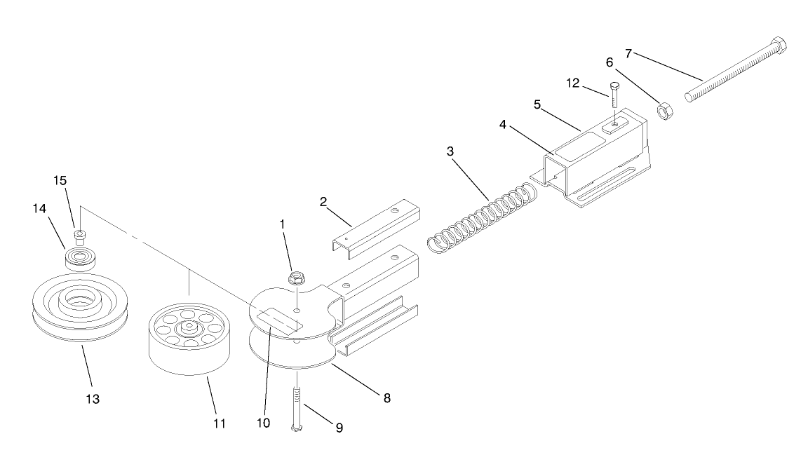 Belt Tension Adjuster Assembly