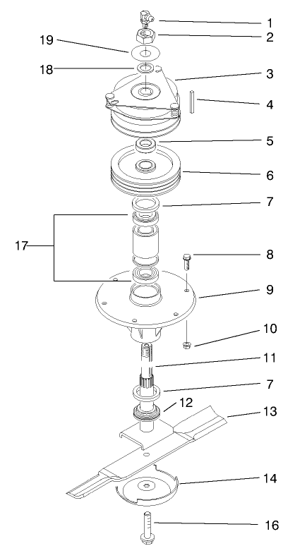 Spindle Assembly (clutch)