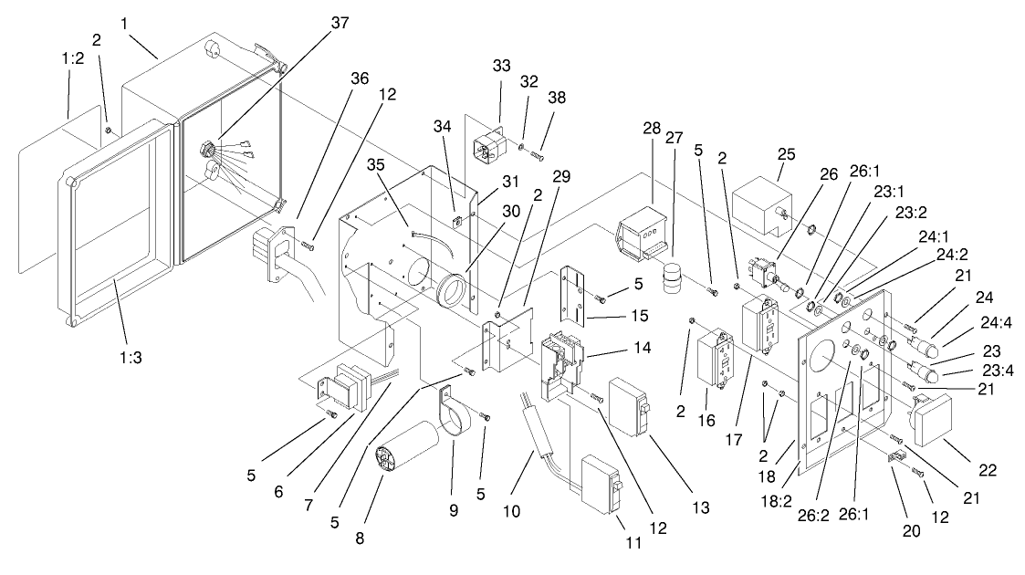 Control Box Assembly No. 100-9363