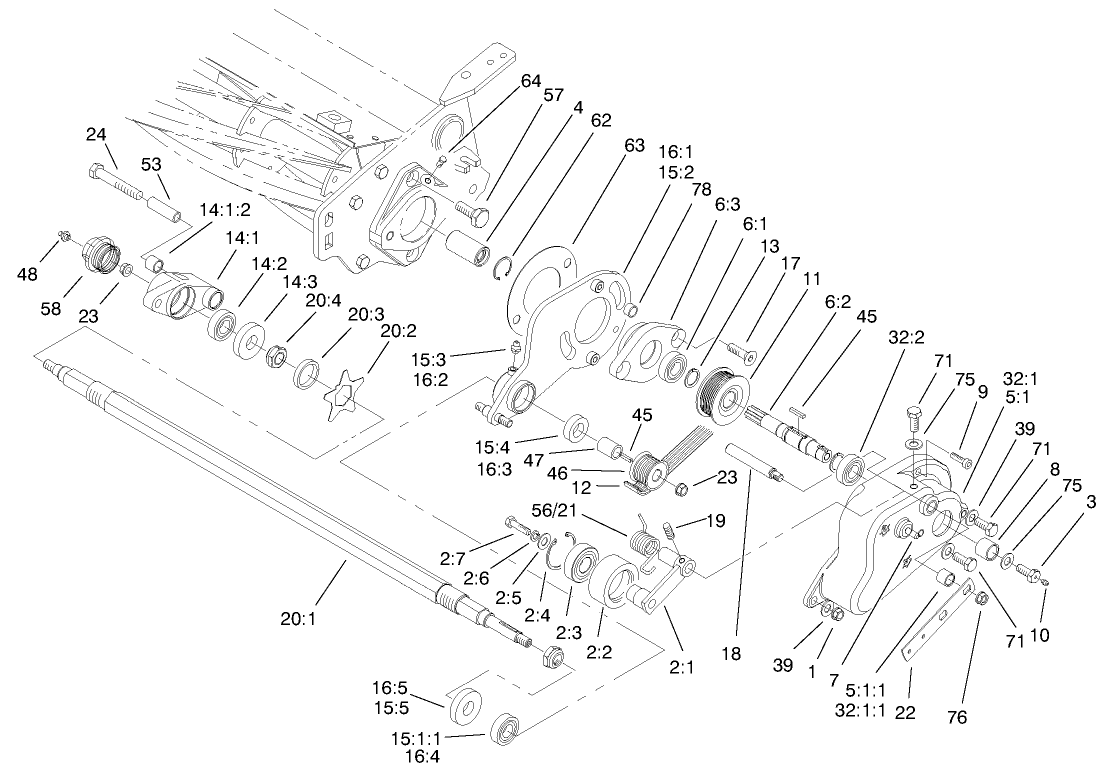 Housing And Pivot Plate Assembly