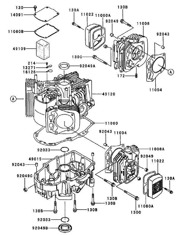 Parts – Z153 Z Master, With 52