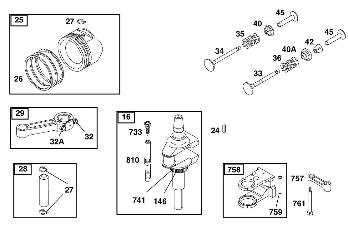 Engine Briggs & Stratton Model 28b702-1041-E1