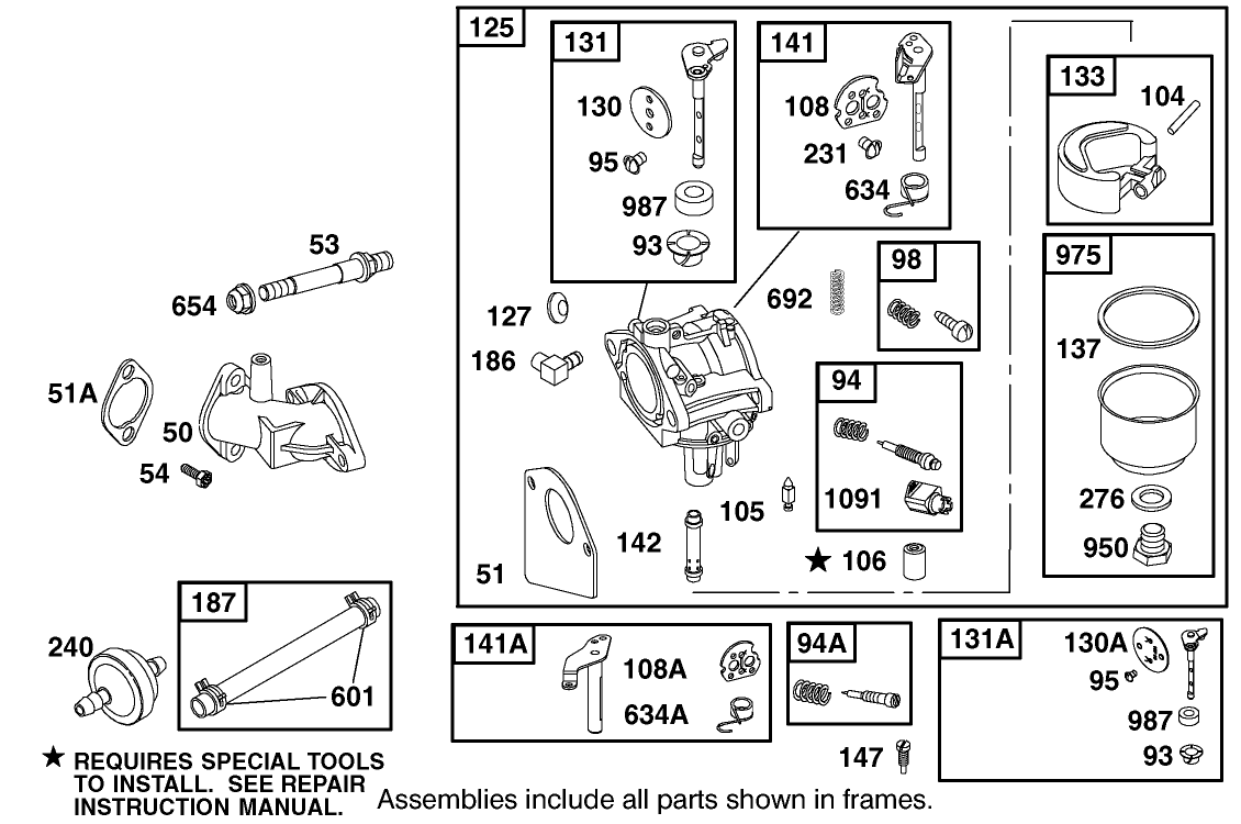 Engine Briggs & Stratton Model 28b702-1041-E1