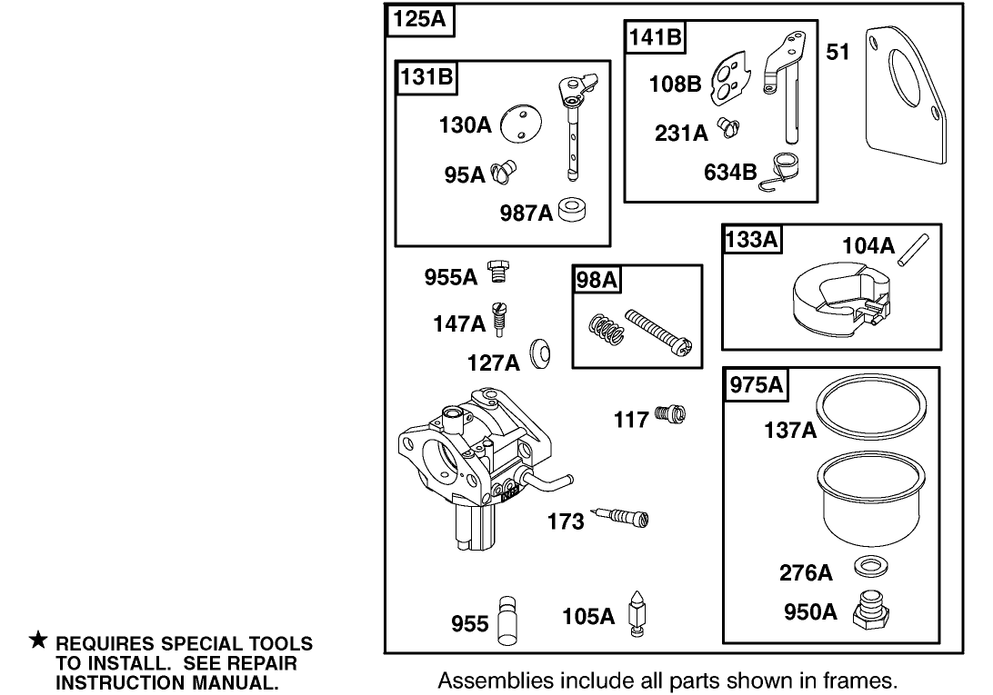 Engine Briggs & Stratton Model 28b702-1041-E1