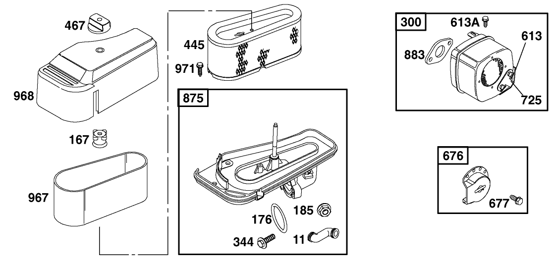 Engine Briggs & Stratton Model 28b702-1041-E1