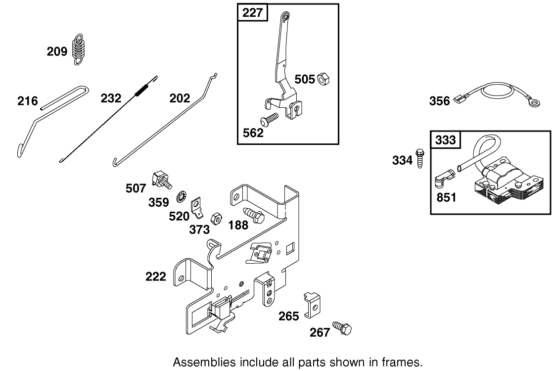 Engine Briggs & Stratton Model 28b702-1041-E1