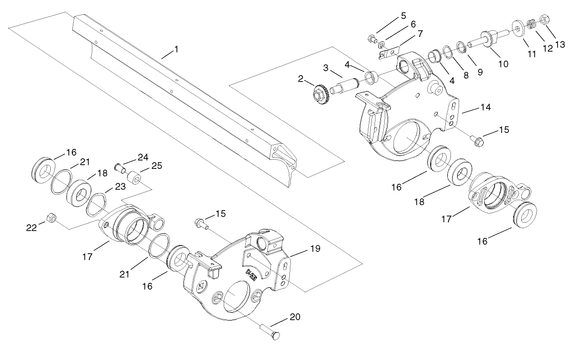 Right And Left Side Plate Assembly