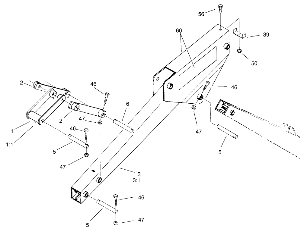 Crowd Arm And Linkage Assembly