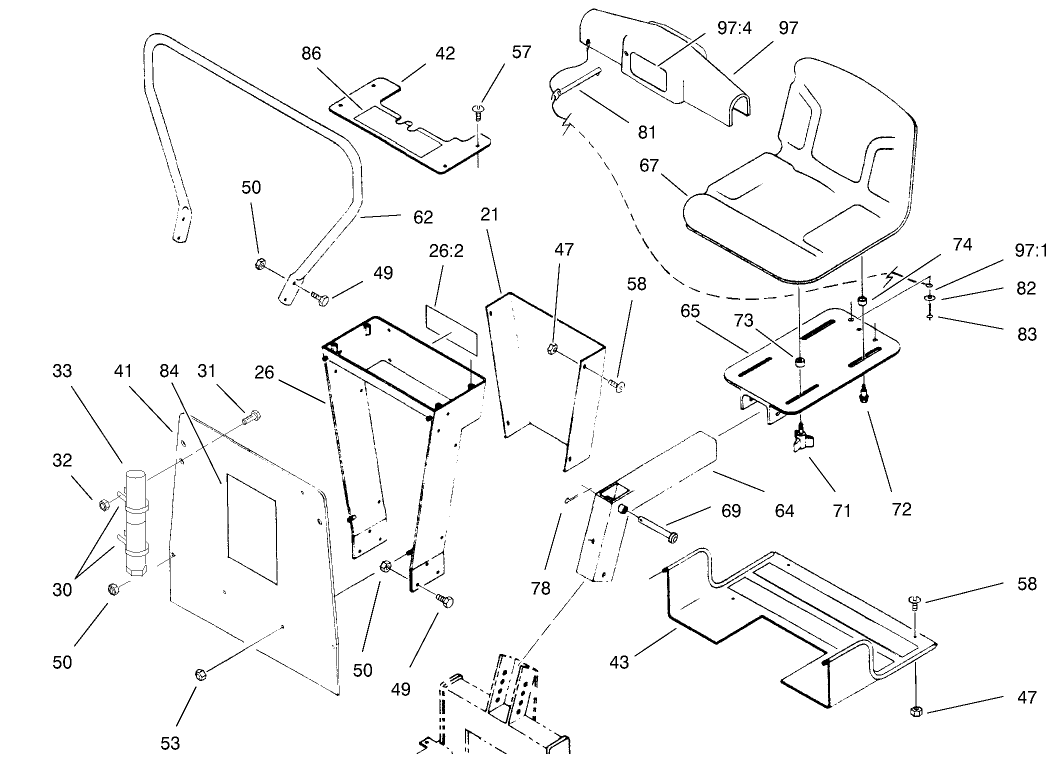 Seat And Mounting Assembly