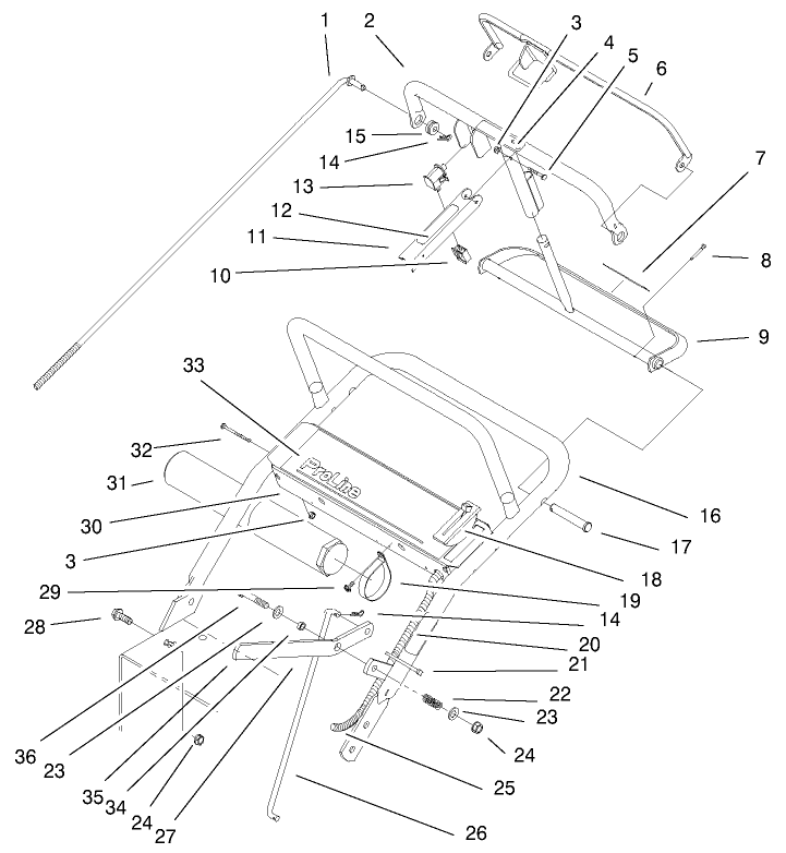 Upper Handle Assembly