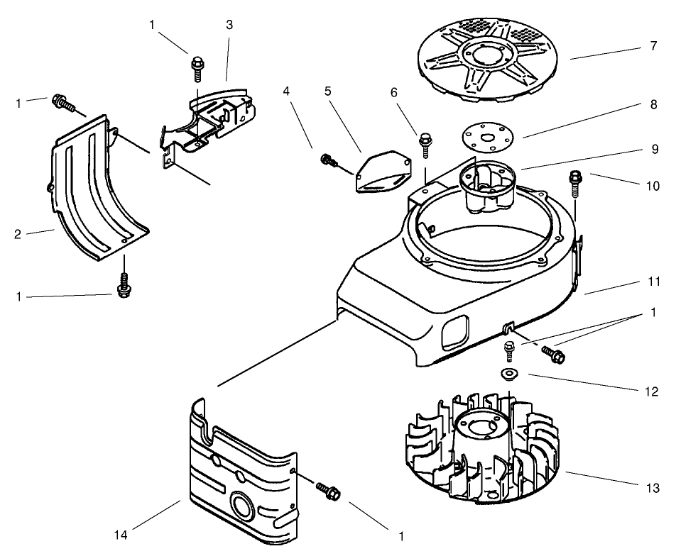 Cooling Equipment (kawasaki Fb460v-Ms14)