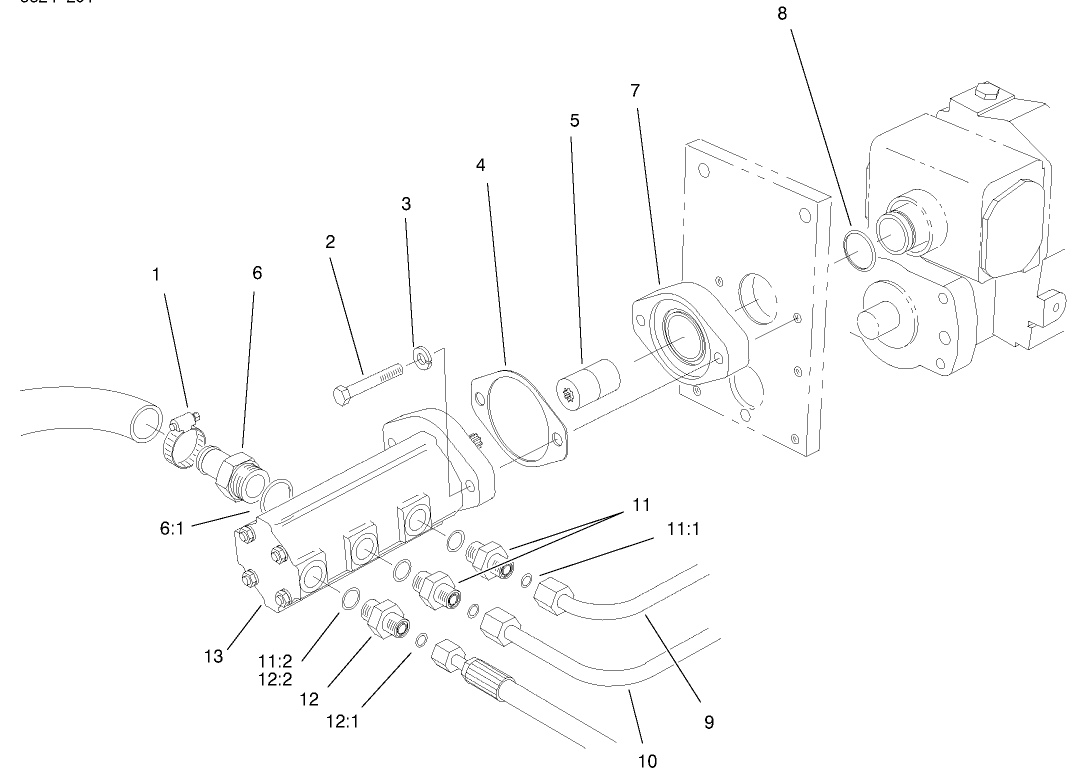 Gear Pump Installation Assembly