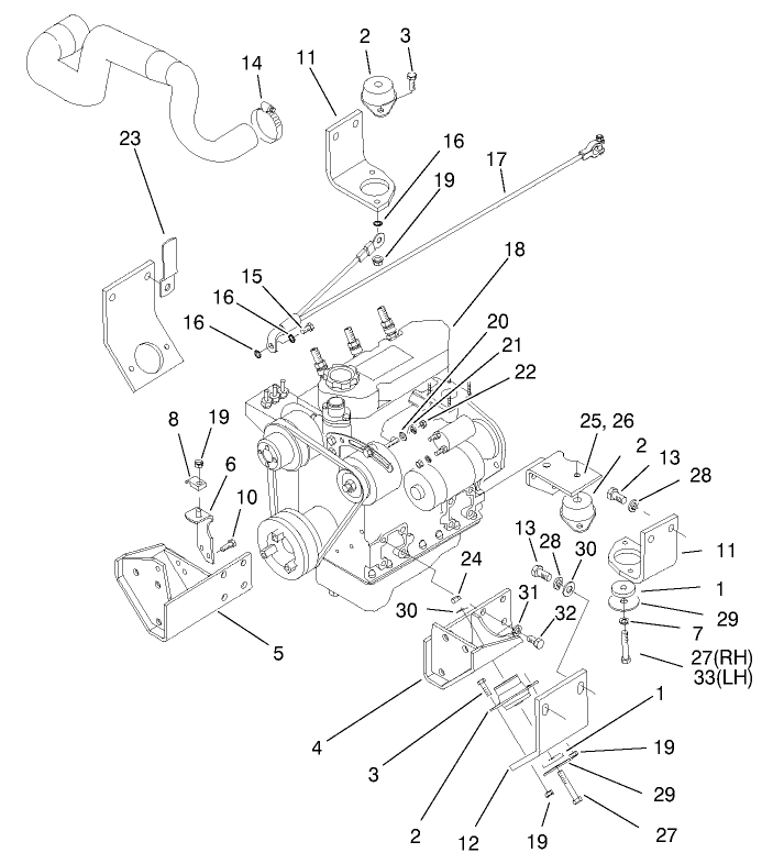 Engine Installation Assembly