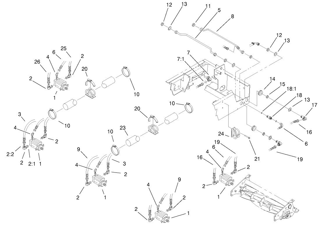 Reel Motors Assembly