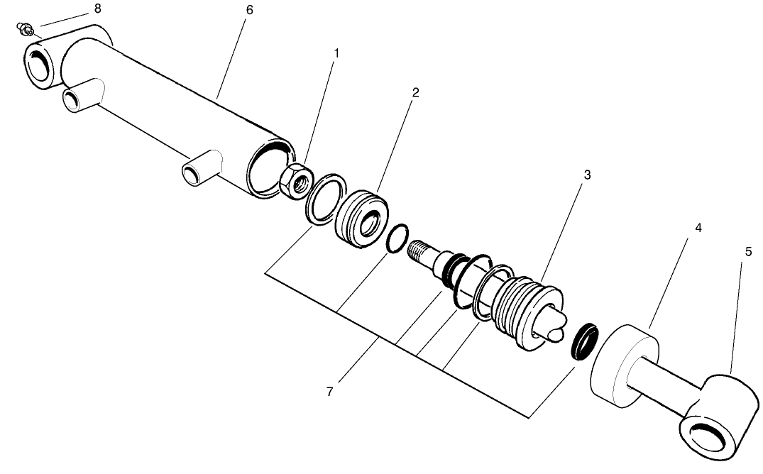 Hydraulic Cylinder No. 93-9310