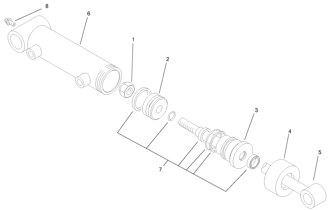 Hydraulic Cylinder No. 93-9311