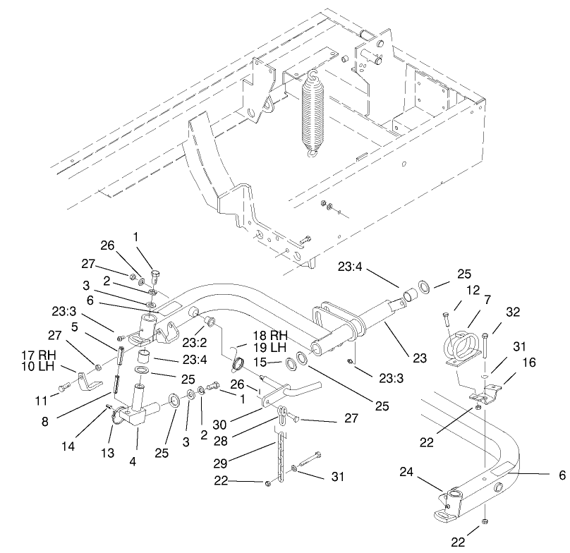 Rear Lift Arm Assembly