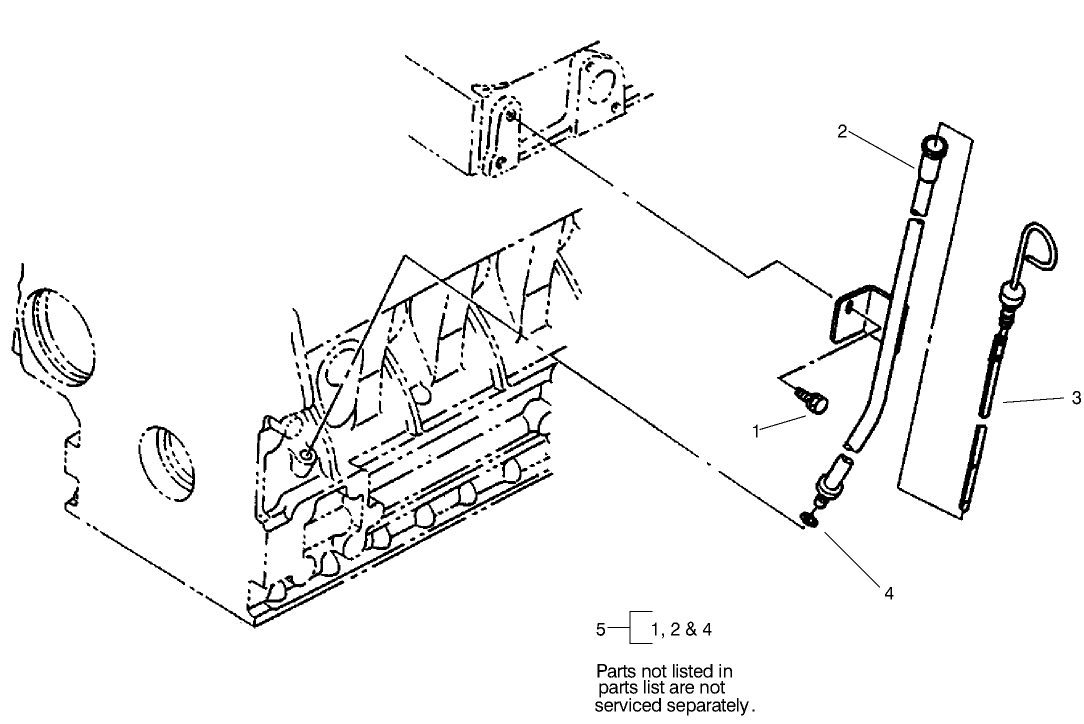 Dipstick And Guide Assembly