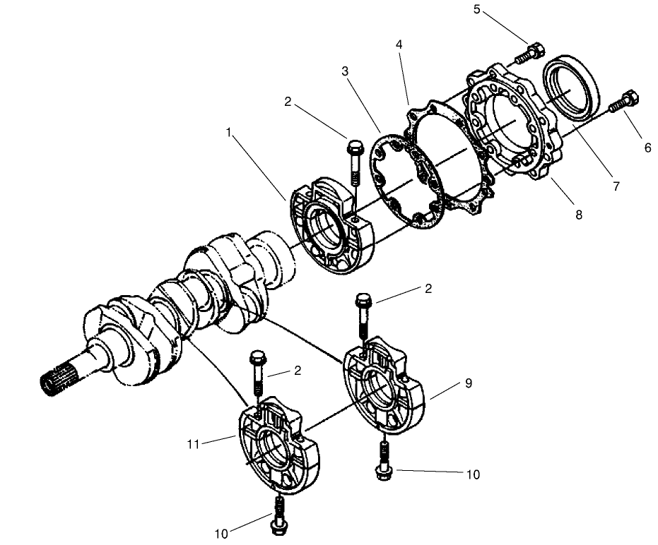 Main Bearing Case Assembly