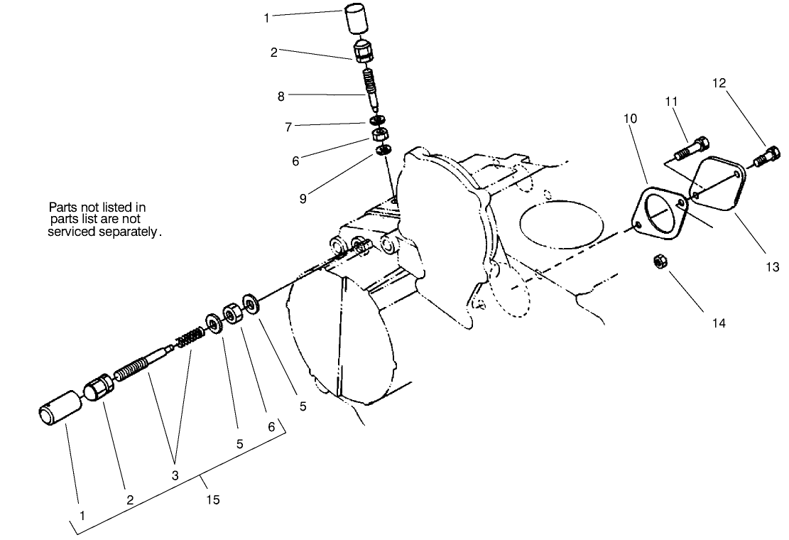 Engine Stop Lever Assembly