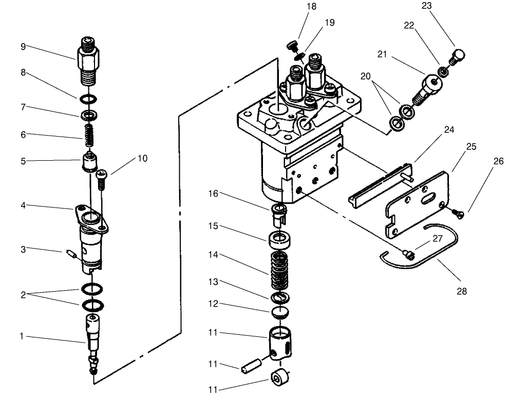 Injection Pump Assembly No. 98-9643