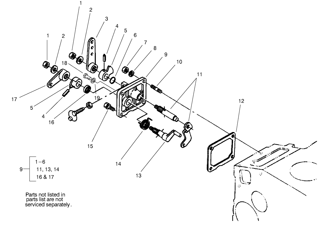 Speed Control Plate Assembly