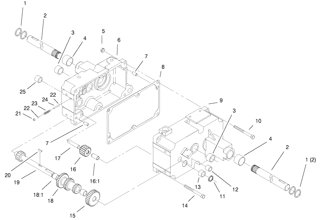 Transmission 8-Speed 4 Pinion (model 73429 Only)