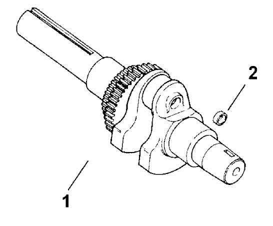 Crankshaft (model 73429 Only)