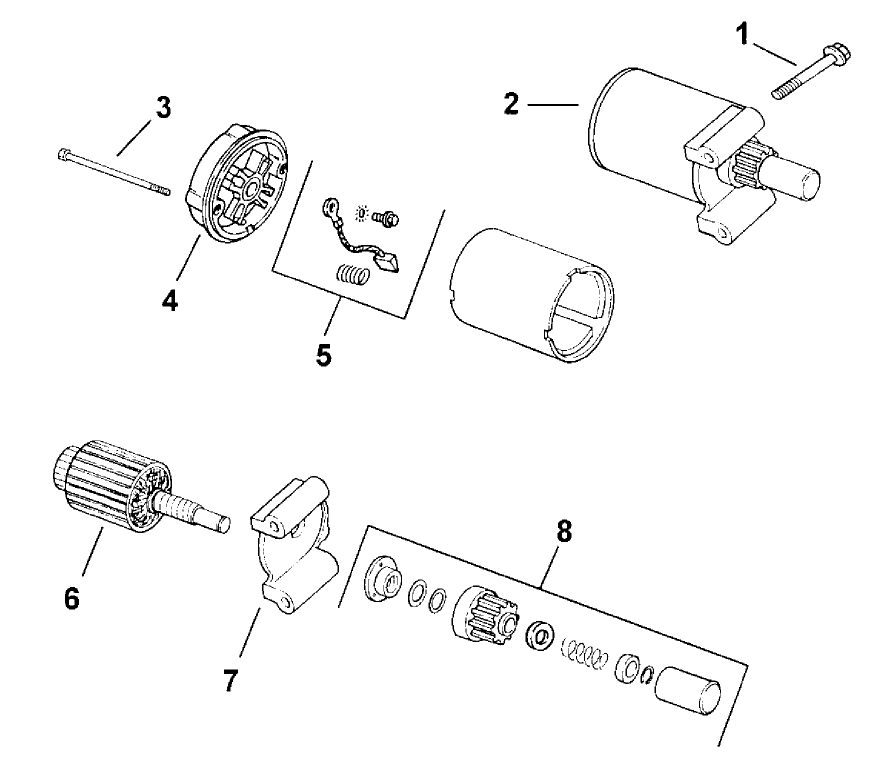 Starter (model 73449 Only)