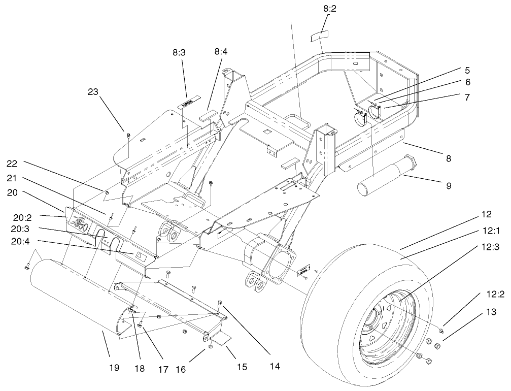 Traction Frame Assembly