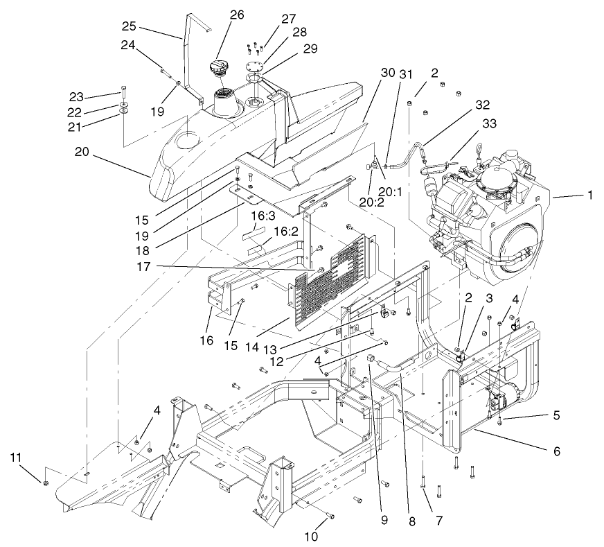 Engine And Fuel Assembly