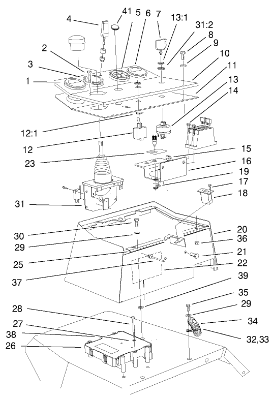 Control Console Assembly
