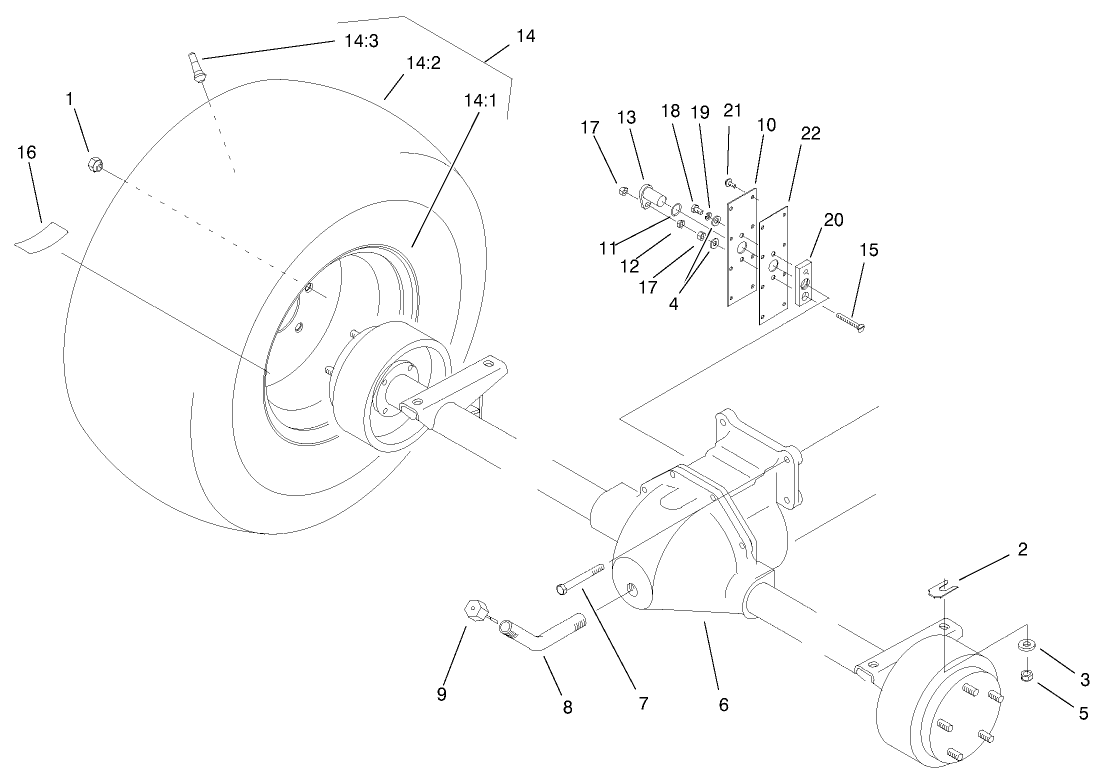 Front Axle Assembly