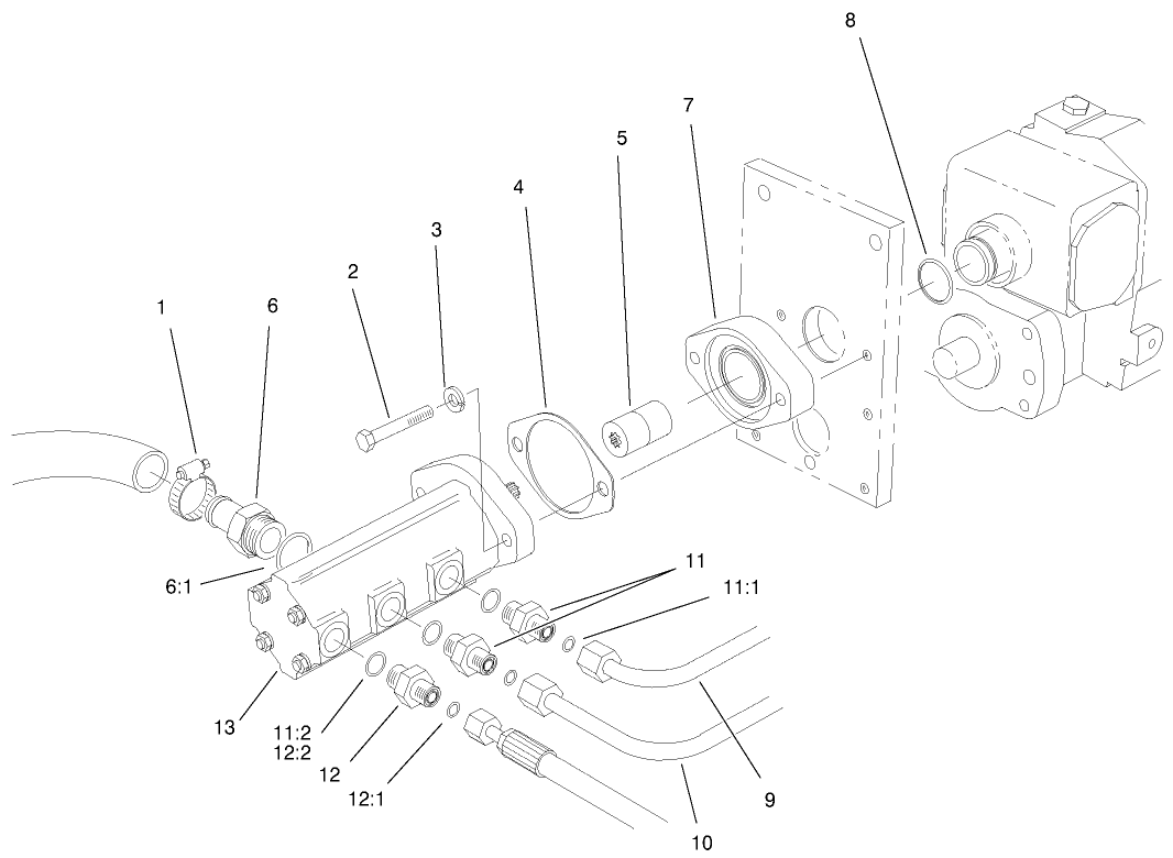 Gear Pump Installation Assembly