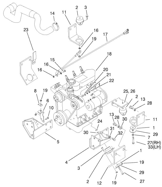 Engine Installation Assembly