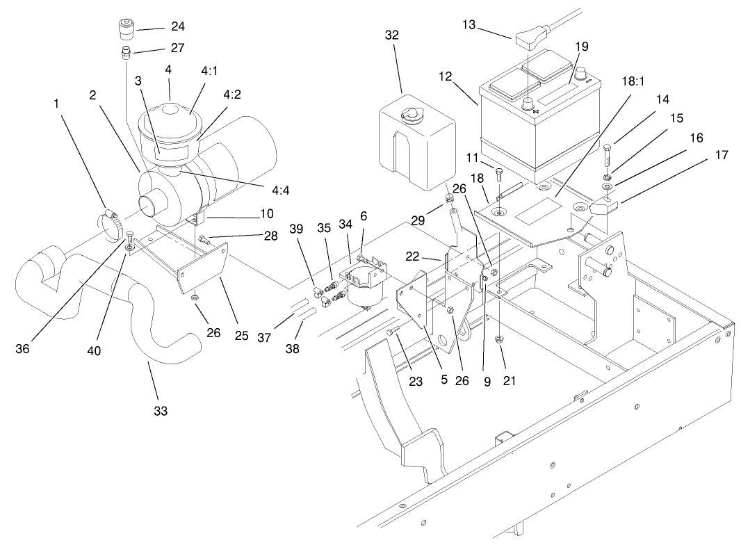 Engine Components Assembly