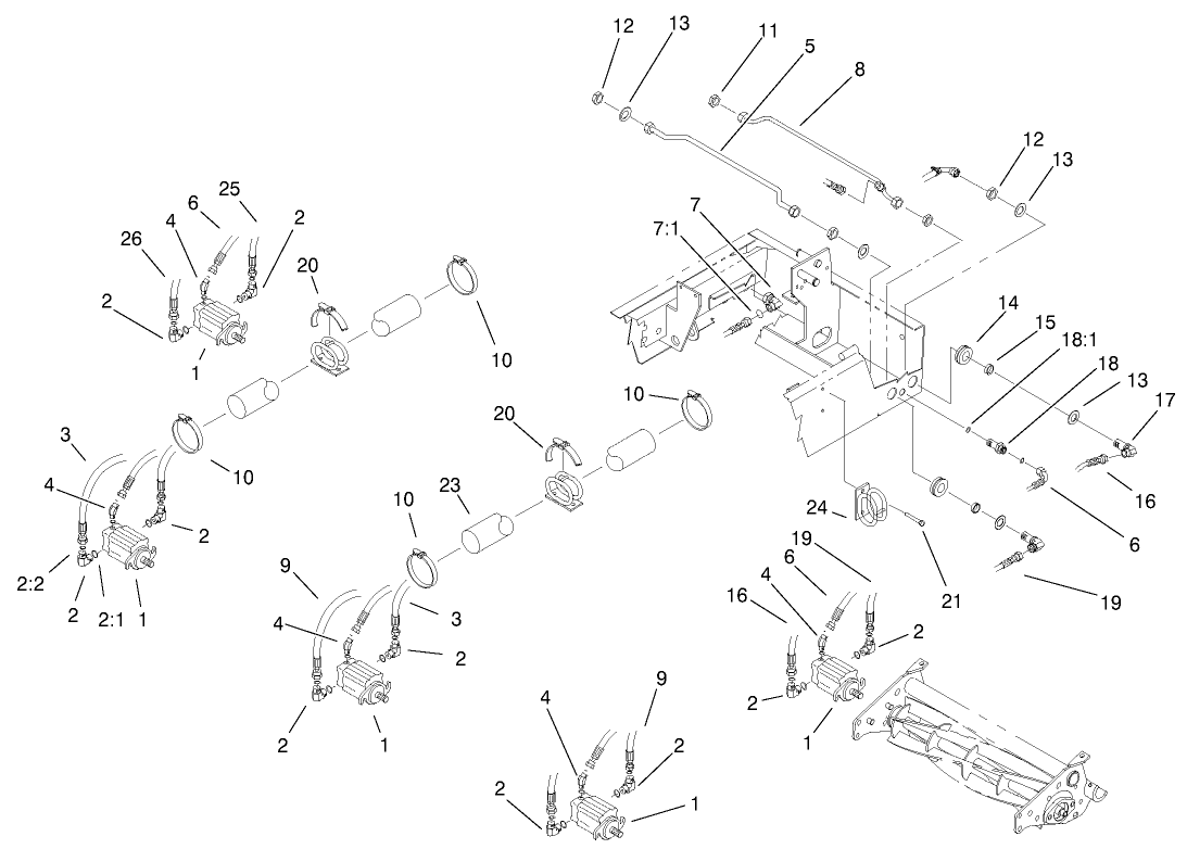 Reel Motors Assembly