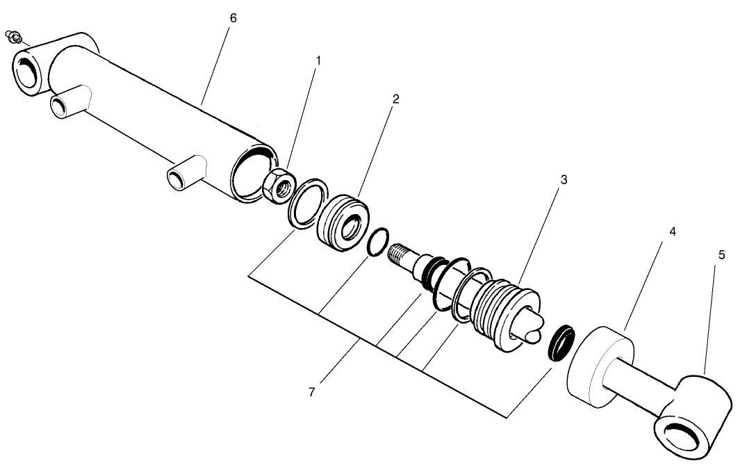 Hydraulic Cylinder No. 93-9310