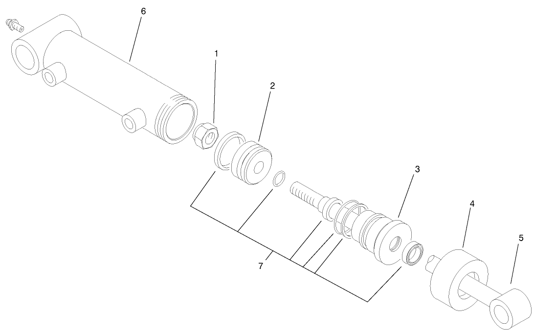 Hydraulic Cylinder No. 93-9311