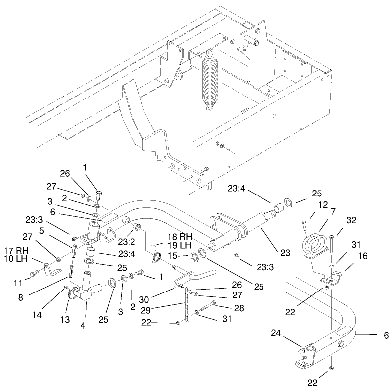 Rear Lift Arm Assembly