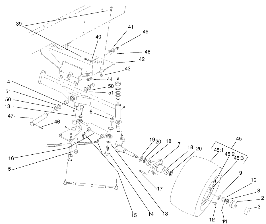 Rear Axle Support Assembly